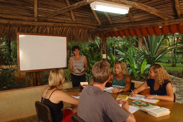 Outdoor classroom at WAYRA